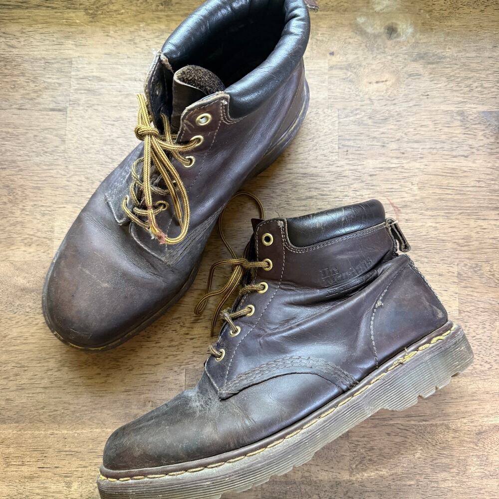 Dr. Martens Men's Brown Leather Hiker Boots Size 11.5
